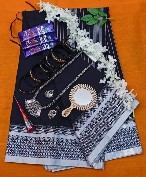 Half silk saree combo -STB-29 - Image 2