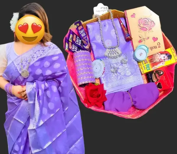 স্পেশাল গিফট প্রিমিয়াম শাড়ি কম্বো SC-82