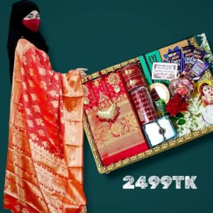 কাতান বেনারসির প্রিমিয়াম প্যাকেজ😍