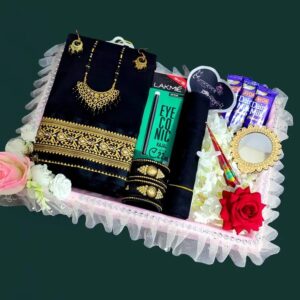 পিউর সুতি শাড়ি প্যাকেজ🤩