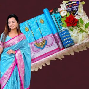 নতুন কাঞ্চিবরন প্রিমিয়াম শাড়ি প্যাকেজ😍