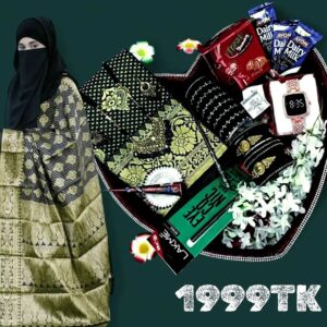 প্রিমিয়াম কাতান বেনারসি শাড়ি প্যাকেজ😍